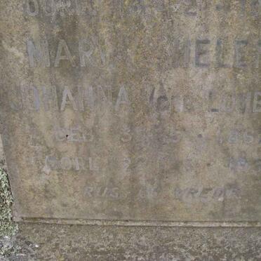 GROBBELAAR Maria Helena Johanna nee LOMBAARD 1867-1935