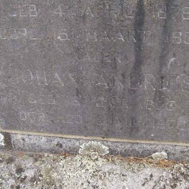 GROENEWALD Johan Andries 1870-1970