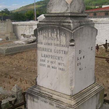 LAMPBRECHT Heinrich Gustav 1877-1921 &amp; Lyda BODDENPYK -1953 