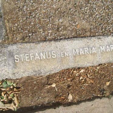 MARAIS Stefanus en Maria