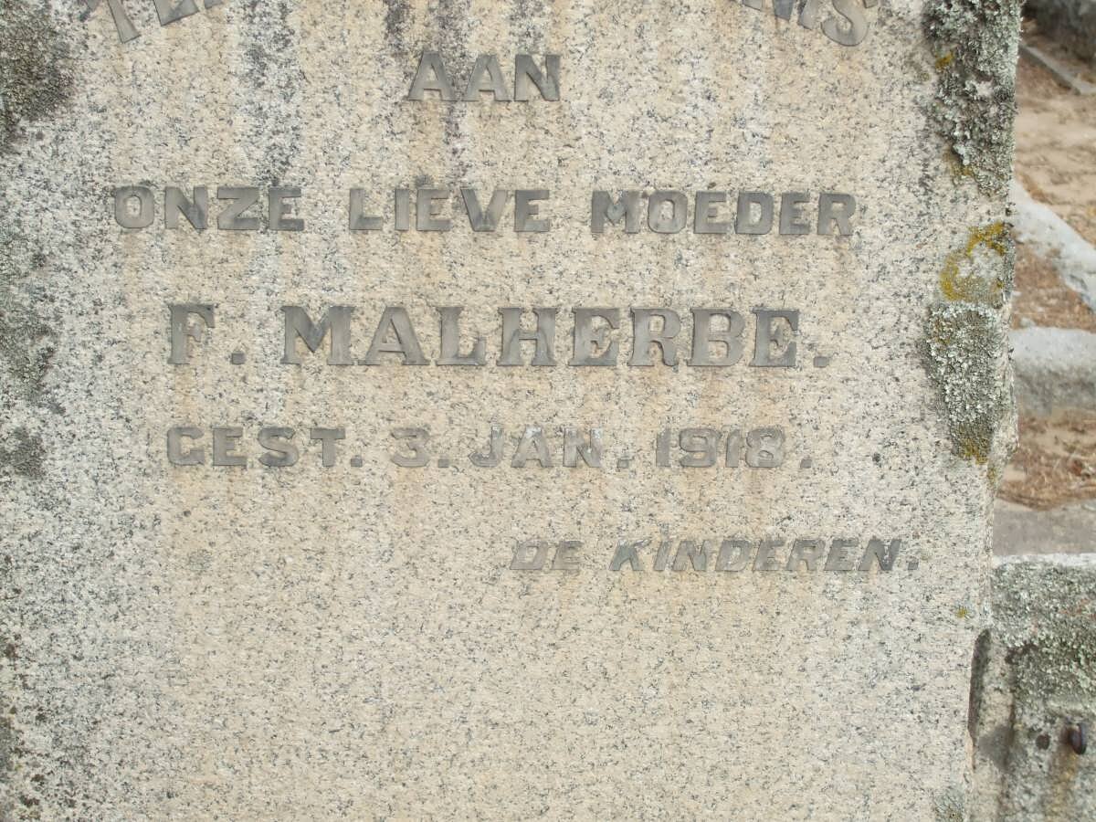 MALHERBE  F. -1918