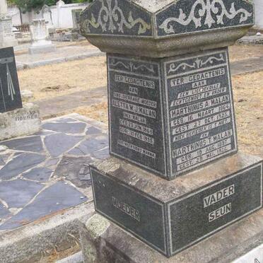 MALAN Marthinus A. 1864-1925 &amp; Family