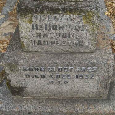 PLETSEN Rayvons, van 1923-1932