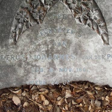 POEL Petrus Johannes, van der 1861-1906