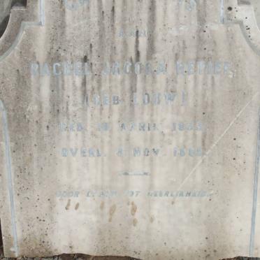 RETIEF Rachel Jacoba nee LOUW 1833-1885