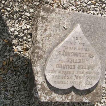 REDELINGHUYS Pieter Eduard Retief 1929-1929