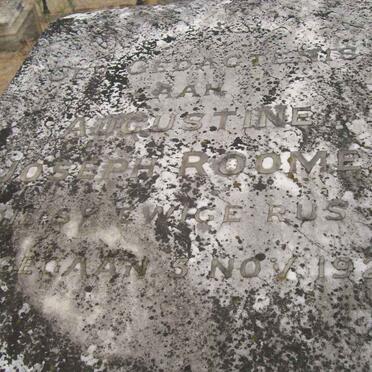 ROOME Augustine Joseph -1923