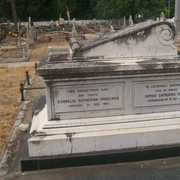 ROOME Sophia Catherina -1946 :: IMMELMAN Cornelia Catherina -1961
