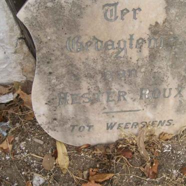 ROUX Hester