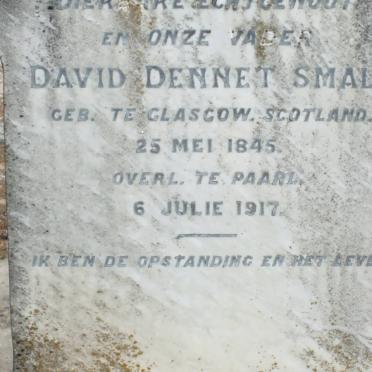 SMALL David Dennet 1845-1917