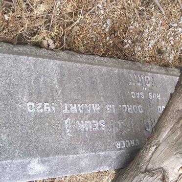 VOIGT Johan Georg 1890-1920