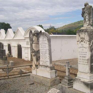 Overview of some graves including FECHTER family