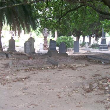 Western Cape, PAARL, Old Hof Street, cemetery