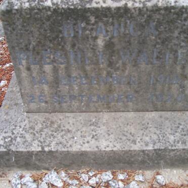 BLANCA Flesner Wallem 1910-1920