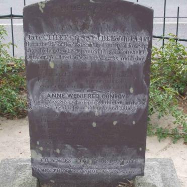 CONROY James 1818-1874 :: CONROY Anne Wenifed 1855-1871 :: CONROY Frances Florence :: CONROY James Thomas