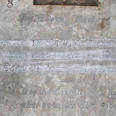 DIFFENTHAL Agatha Henrietta -1887