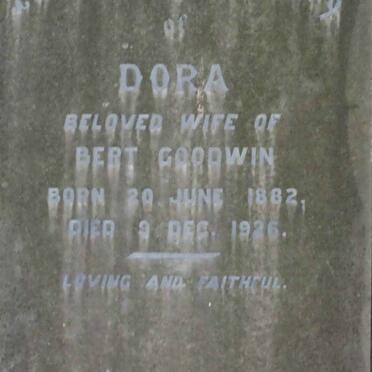 GOODWIN Dora 1882-1926