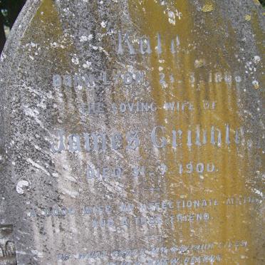GRIBBLE Kate nee LYON 1866-1900