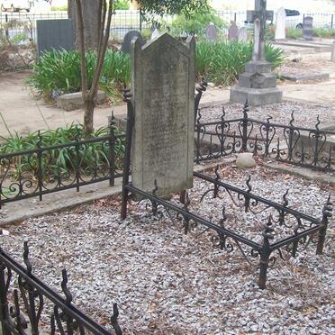 MATTHEYS Daniel Frederick Berange 1894-1895