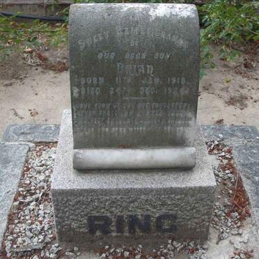 RING Brian 1918-1924