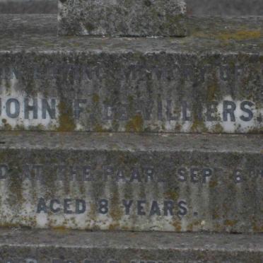 VILLIERS John F., de -1887 :: SHELDON Bessie -1906 