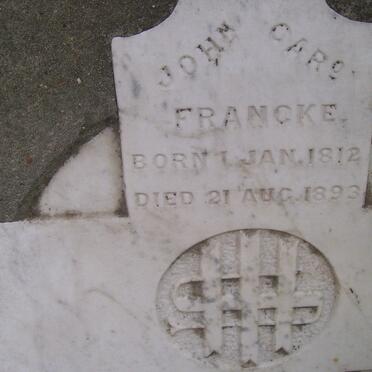 FRANCKE John C. 1812-1893