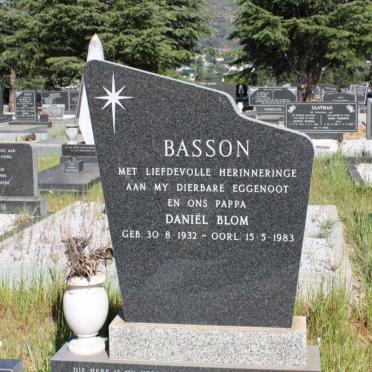 BASSON Daniel Blom 1932-1983