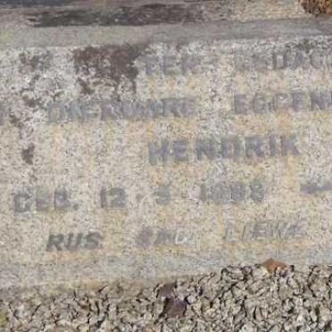 BASSON Hendrik J. 1888-1960