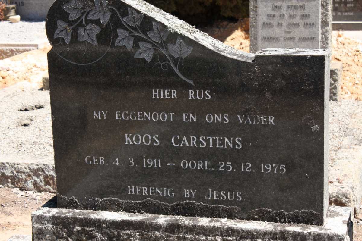 CARSTENS Koos 1911-1975