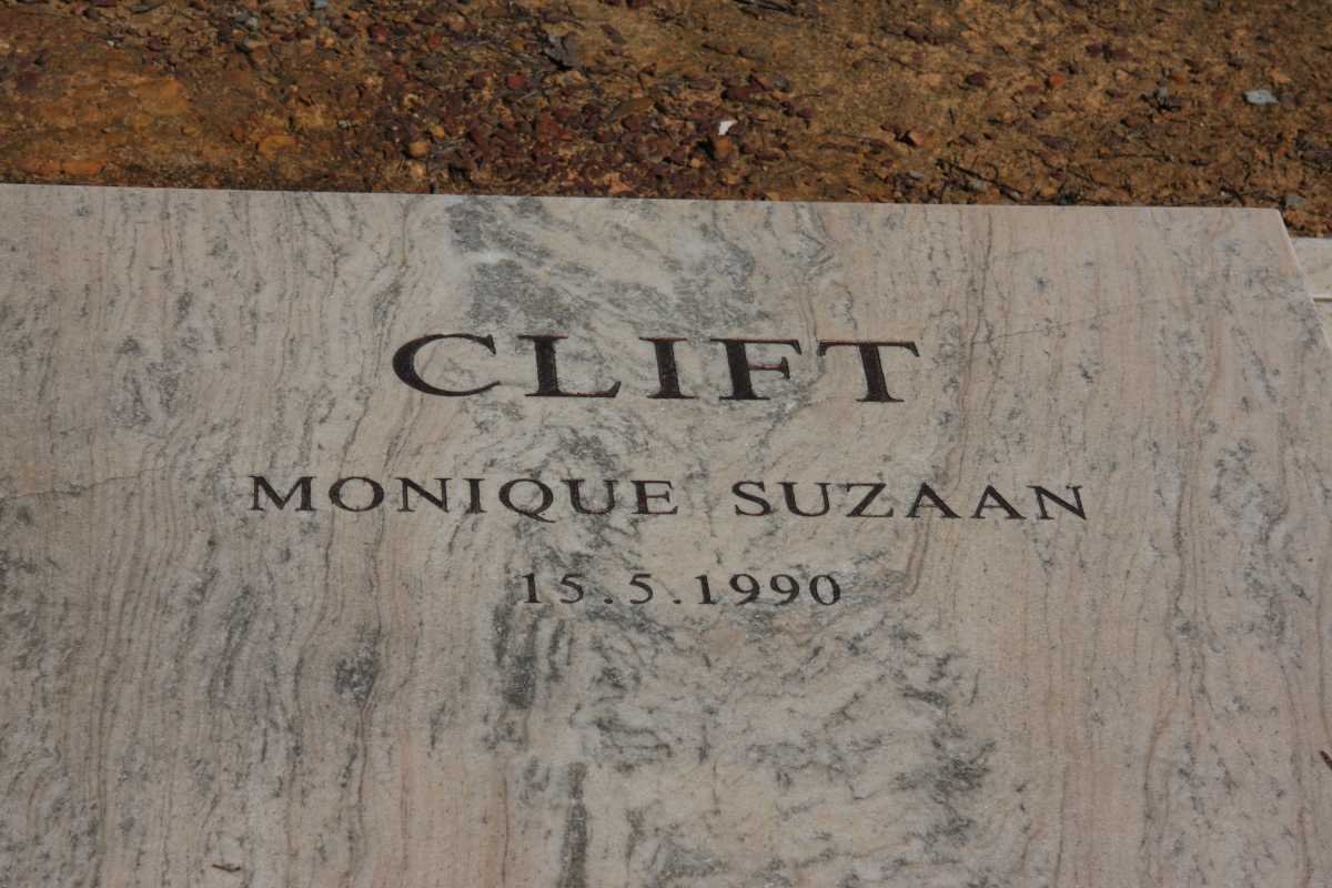 CLIFT Monique Suzaan -1990