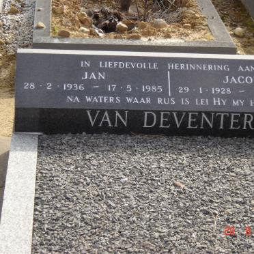 DEVENTER Jan, van 1936-1985 &amp; Jacoba 1928-2005