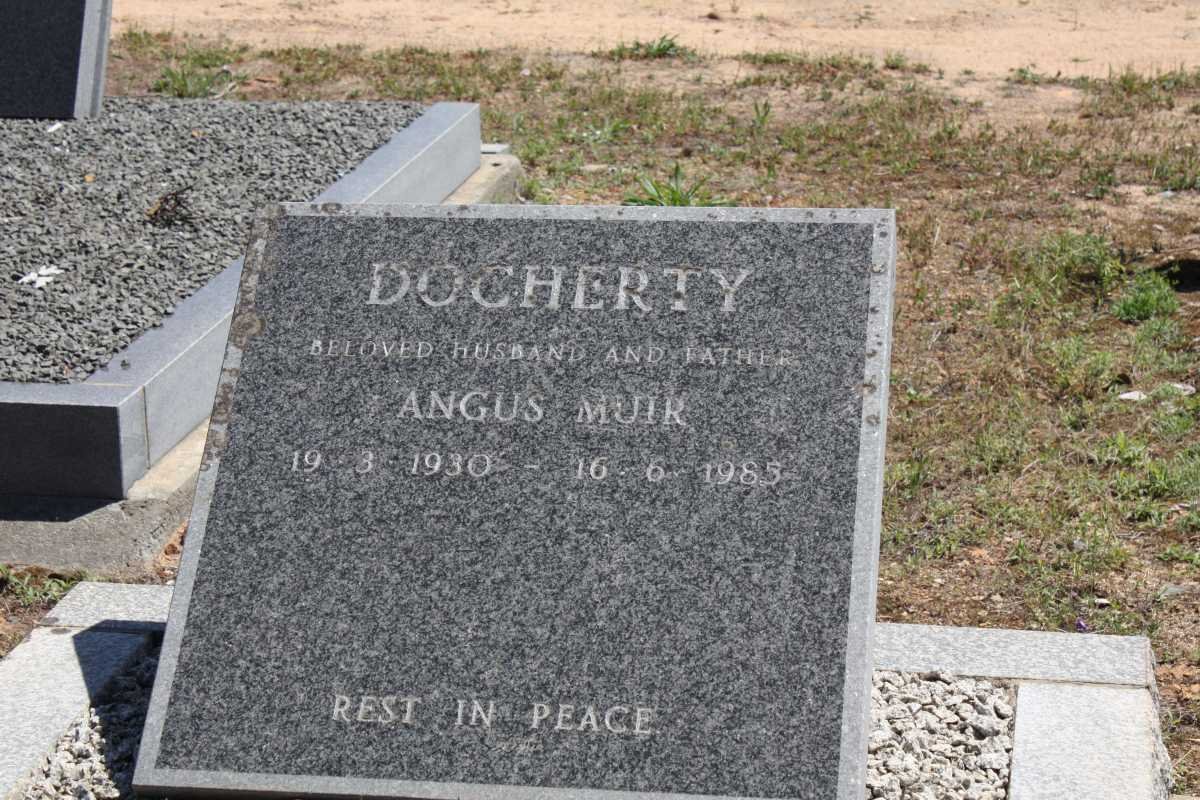 DOGHERTY Angus Muir 1930-1985