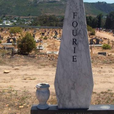 FOURIE Nicolaas William 1941-1997 