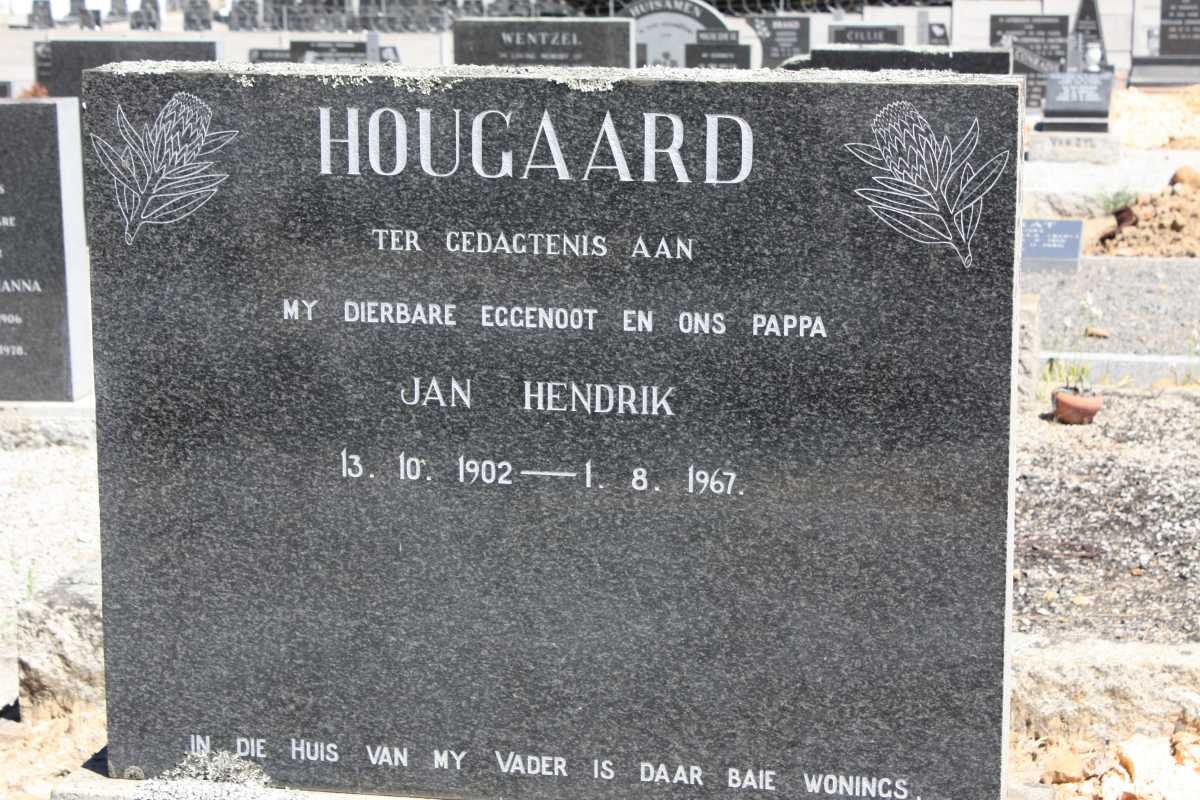 HOUGAARD Jan Hendrik 1902-1967