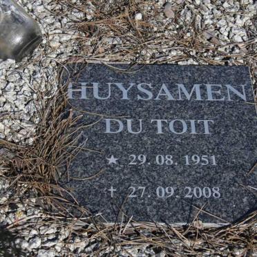 HUYSAMEN Du Toit 1951-2008