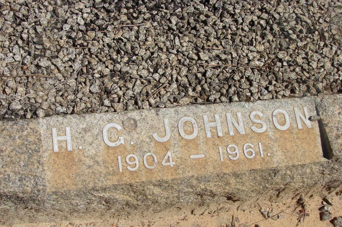 JOHNSON H.G. 1904-1961