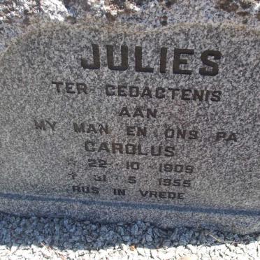 JULIES Carolus 1909-1955