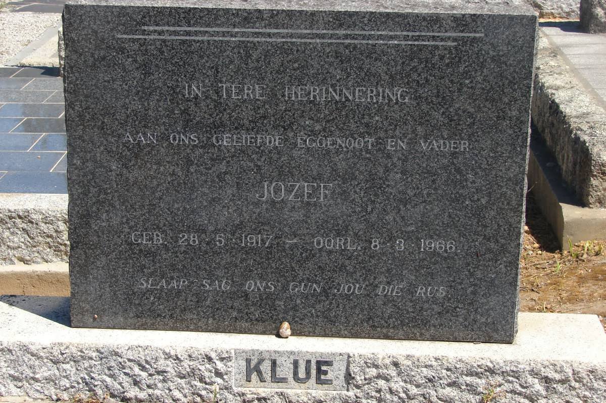 KLUE Jozef 1917-1966