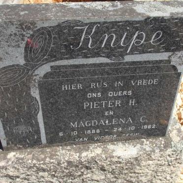 KNIPE Pieter H. &amp; Magdalena C. 1888-1962