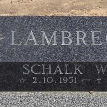 LAMBRECHTS Schalk Willem 1951-1986