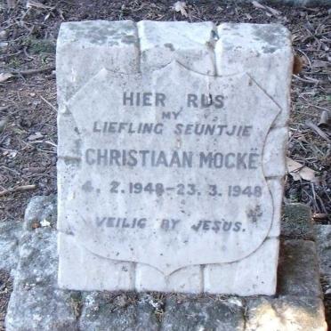 MOCKE_ CHRISTIAAN 1948 - 1948