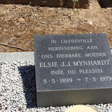 MYNHARDT Elsie J.J. nee DU PLESSIS 1899-1979