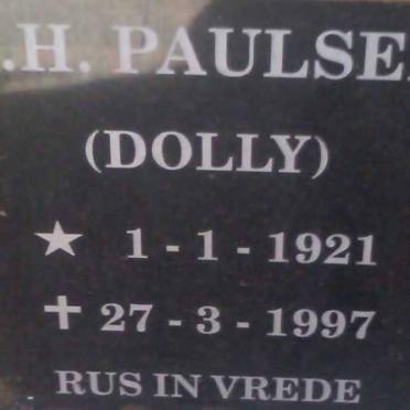 PAULSEN S.H. 1921-1997