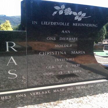 RAS Hendrik Albertus 1928-1977 &amp; Christina Maria 1931-1983