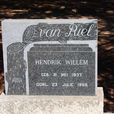 RIEL Hendrik Willem, van 1937-1969 