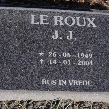 ROUX J.J., le 1949-2004