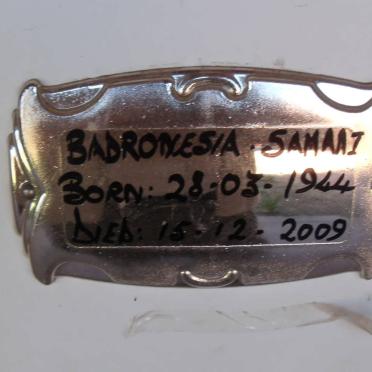 SAMAAI Badronesia 1944-2009