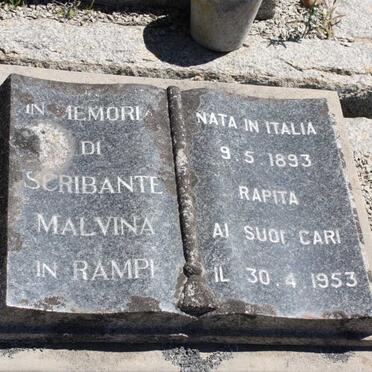 SCRIBANTE Malvina 1893-1953