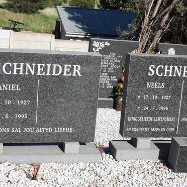 SCHNEIDER Neels 1927-1996 & Sonia 1928-2003 :: SCHNEIDER Daniel 1927-1995