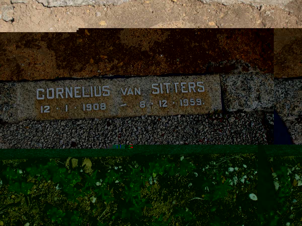 SITTERS Cornelius, van 1908-1959